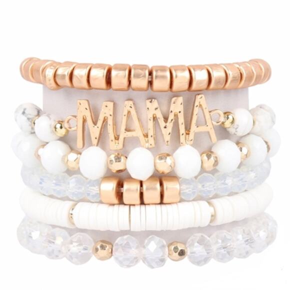 NWT Mama Charm Stackable Bracelet - Picture 1 of 4
